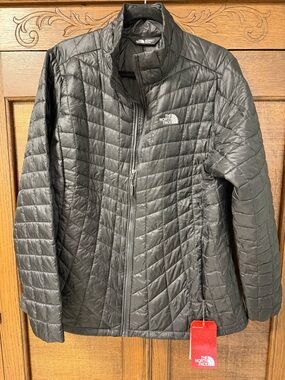 The North Face Women's Black Quilted Packable Jacket - Black -New with Tags XXL